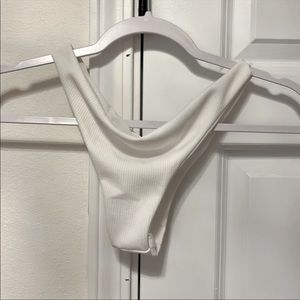 White Bikini bottoms